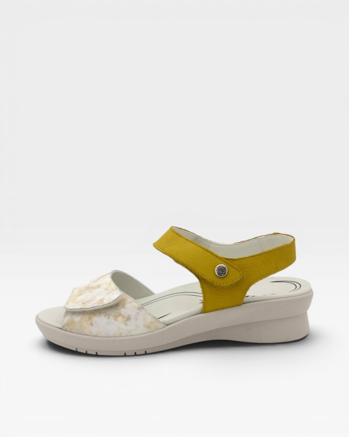 Sandalia Plantilla Extraíble Estampado Curry 220892