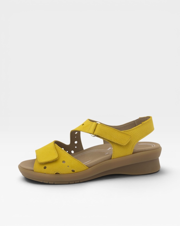 Sandalia Plantilla Extraíble Nobuck Curry 220893