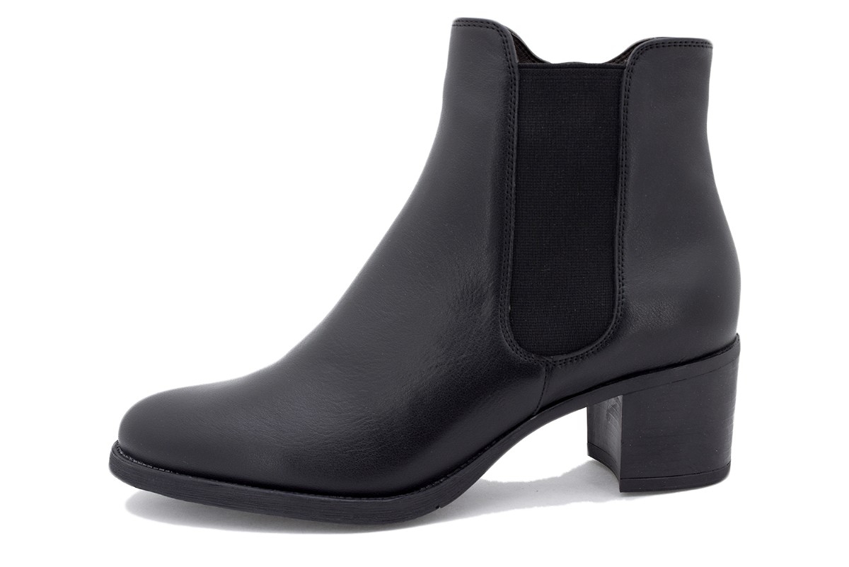 Botín Piel Negro 225447