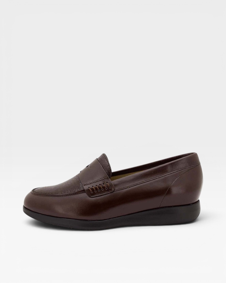 Mocasín Piel Caoba 225544