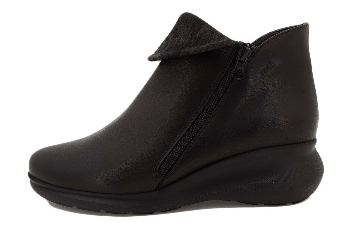 Botín Piel Negro 225857