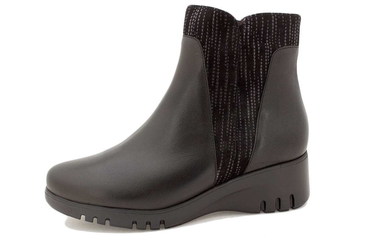 Botín Piel Negro 225902