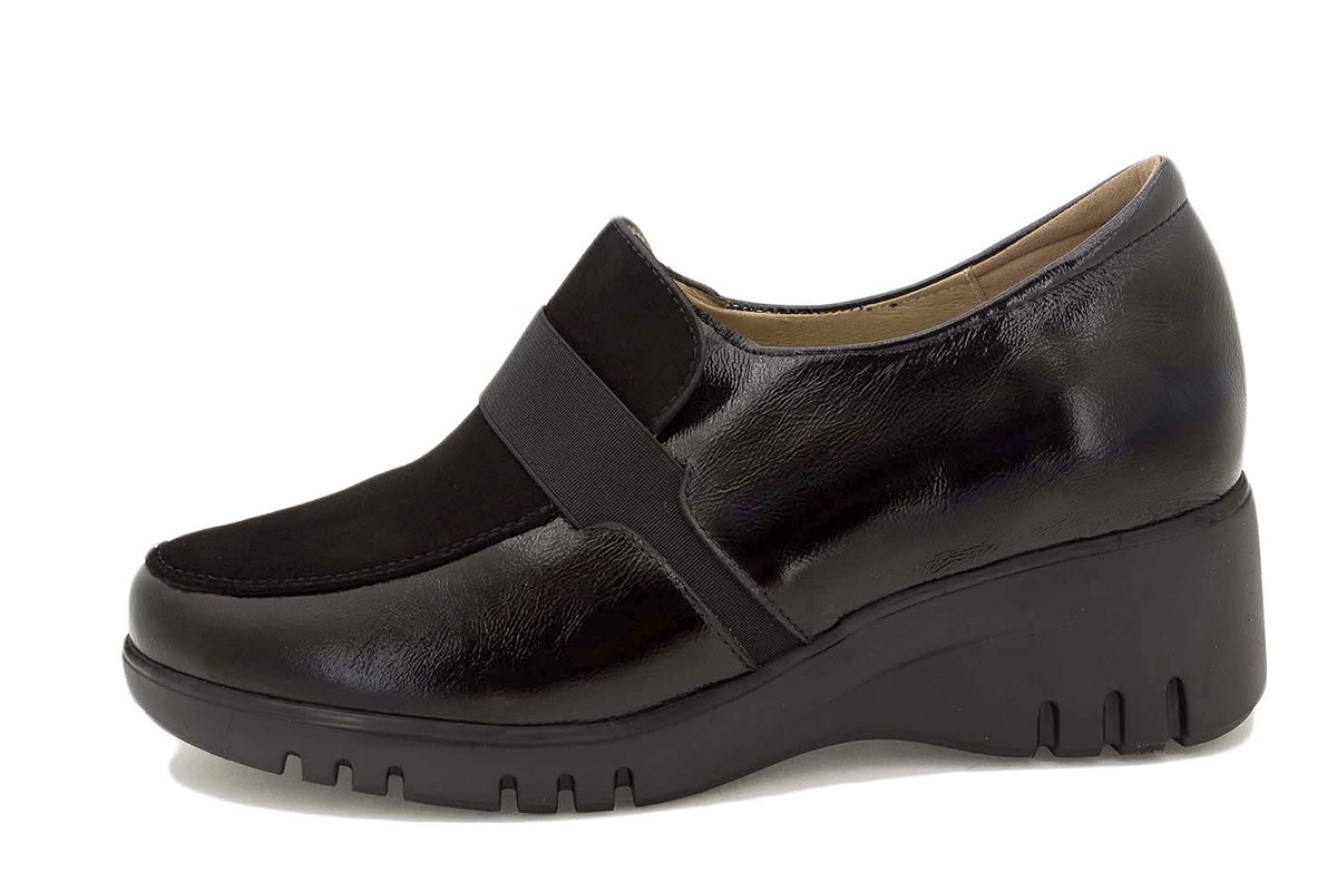 Mocasín Charol Negro 225934