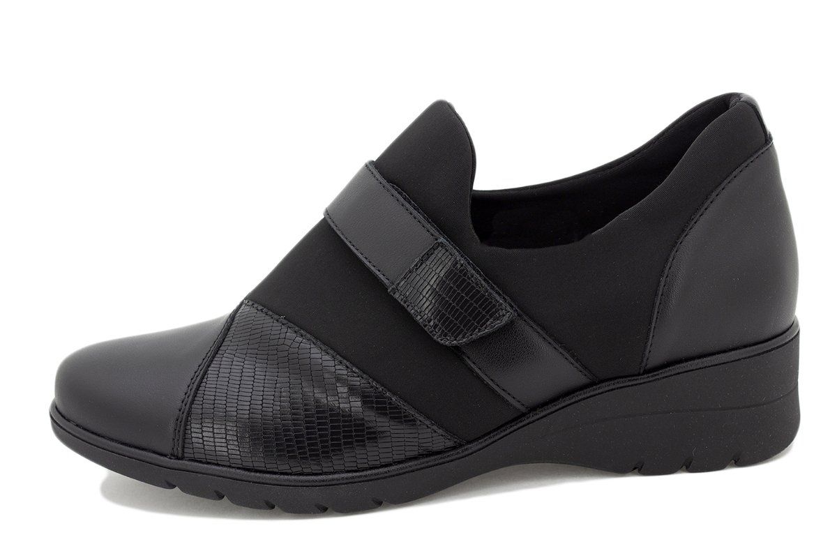 Abotinado Piel Negro 225954