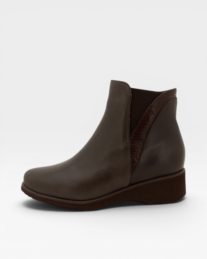 Botín Piel Caoba 225973