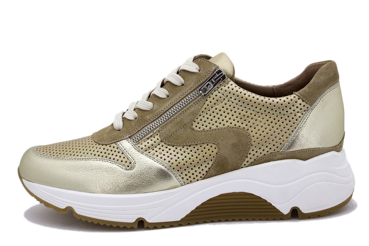 Sneaker Metal Platino 230708