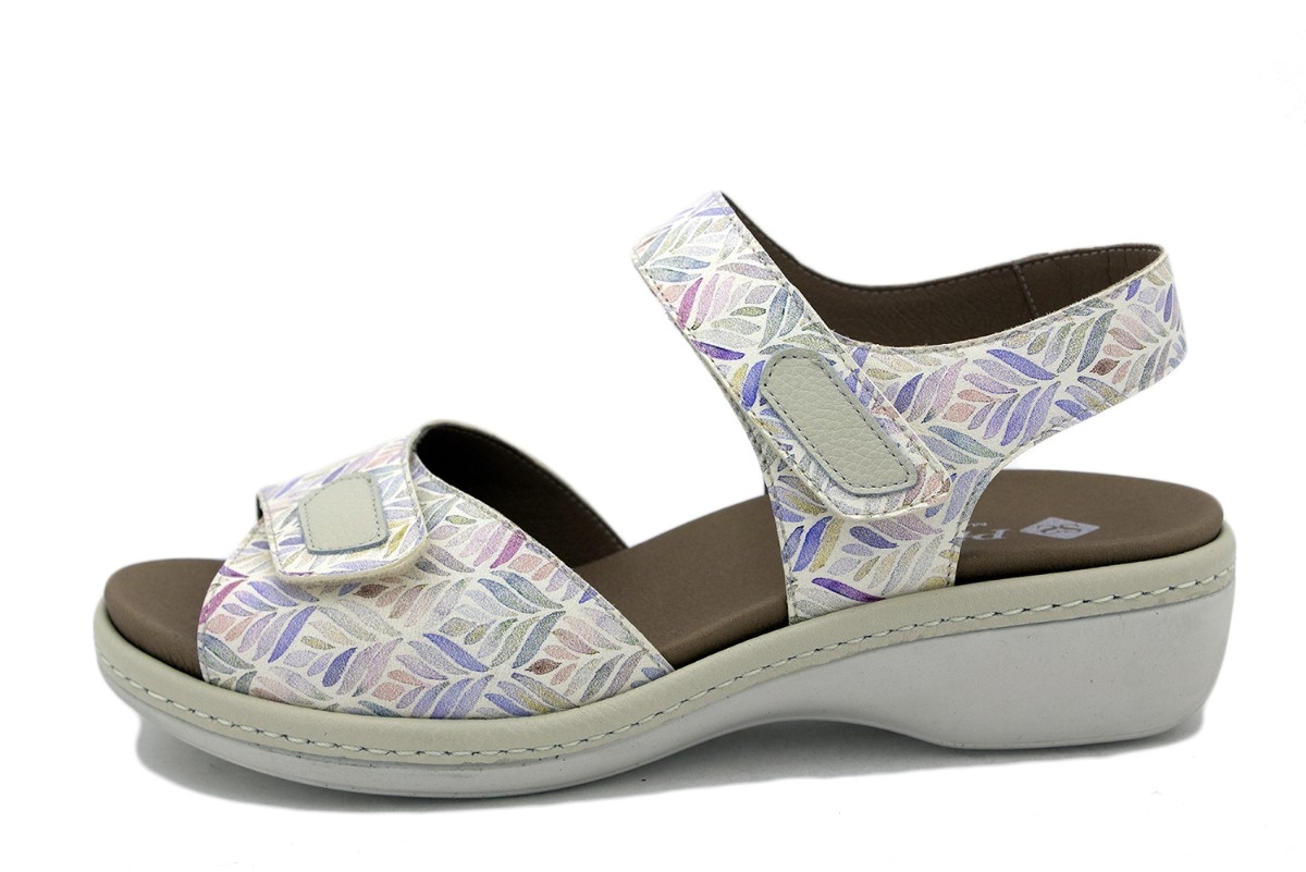 Sandalia Plantilla Extraíble Estampado Hielo 230802