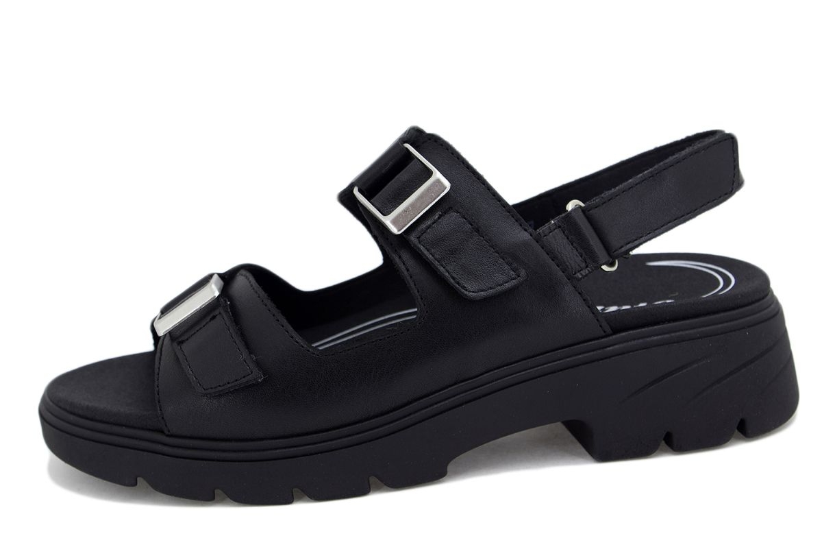 Sandalia Plantilla Extraíble Piel Negro 230862
