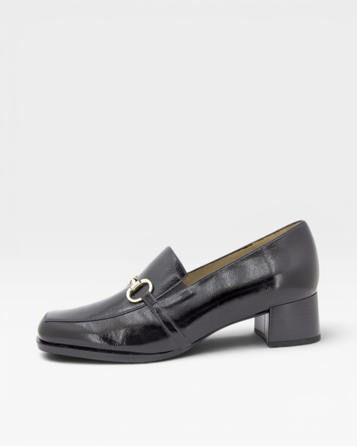 Mocasín Charol Negro 235305