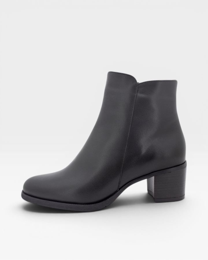 Botín Piel Negro 235445