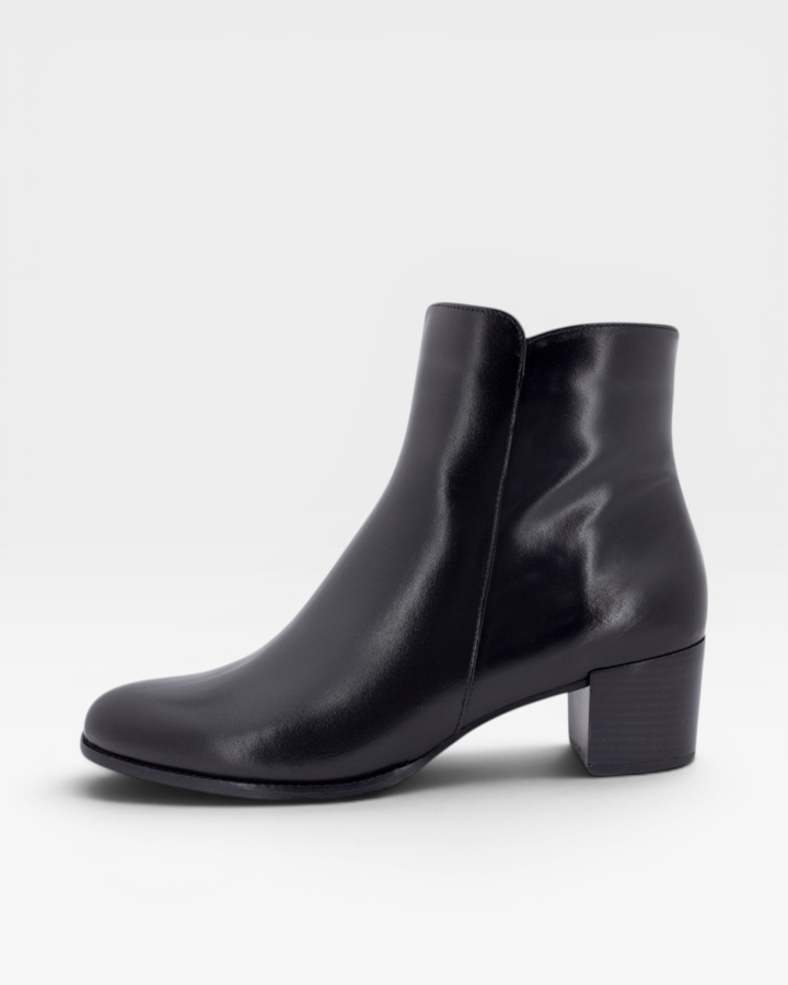 Botín Piel Negro 235445