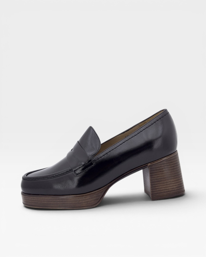 Mocasín Piel Negro 235497
