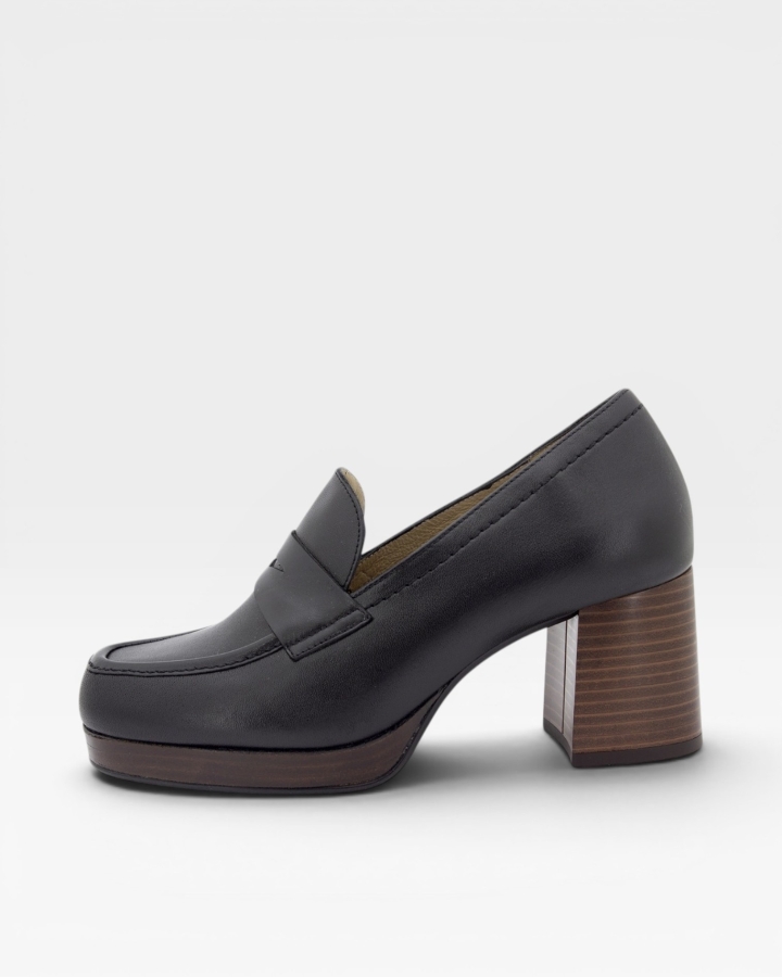 Mocasín Piel Negro 235497