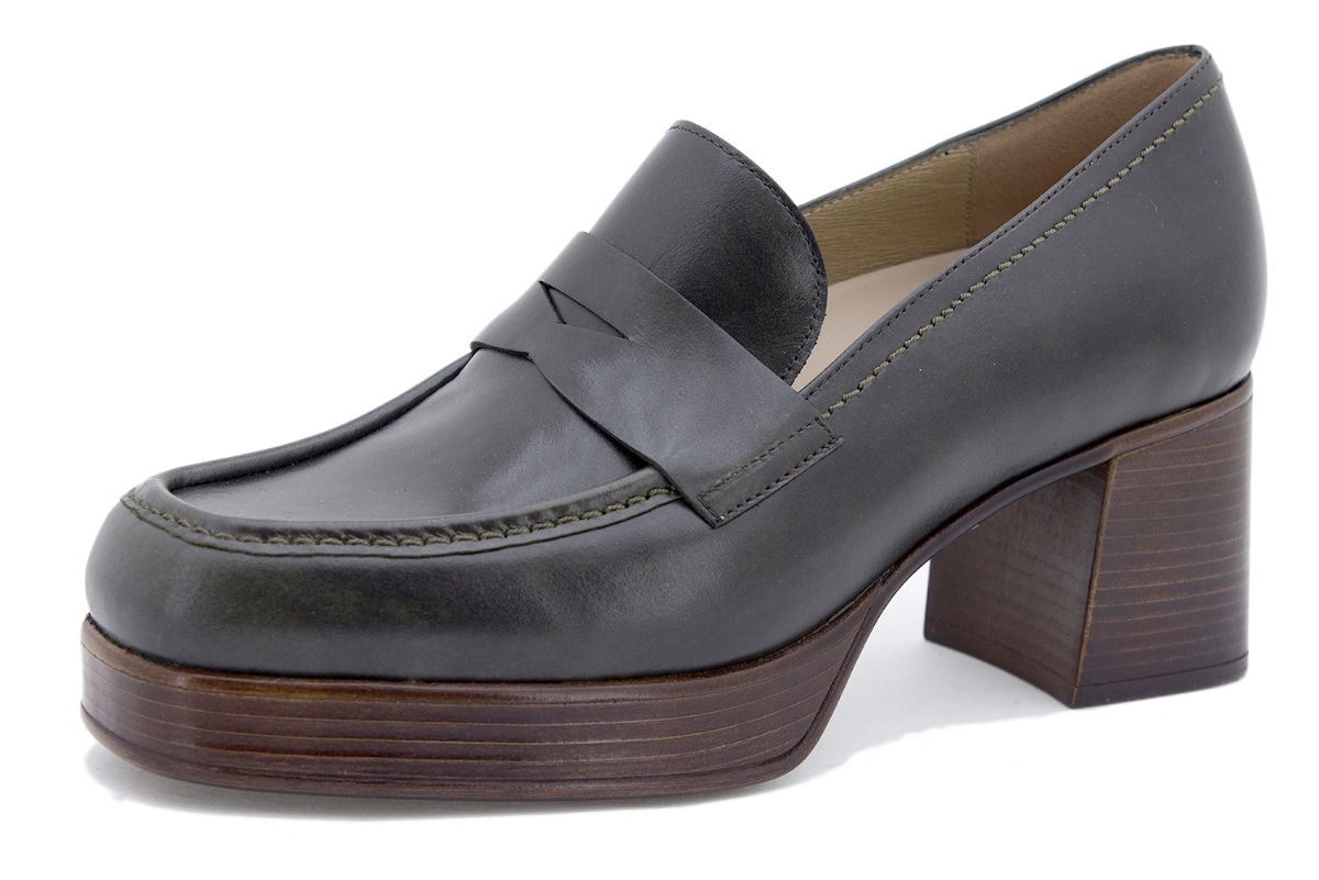 Mocasín Charol Verde 235497
