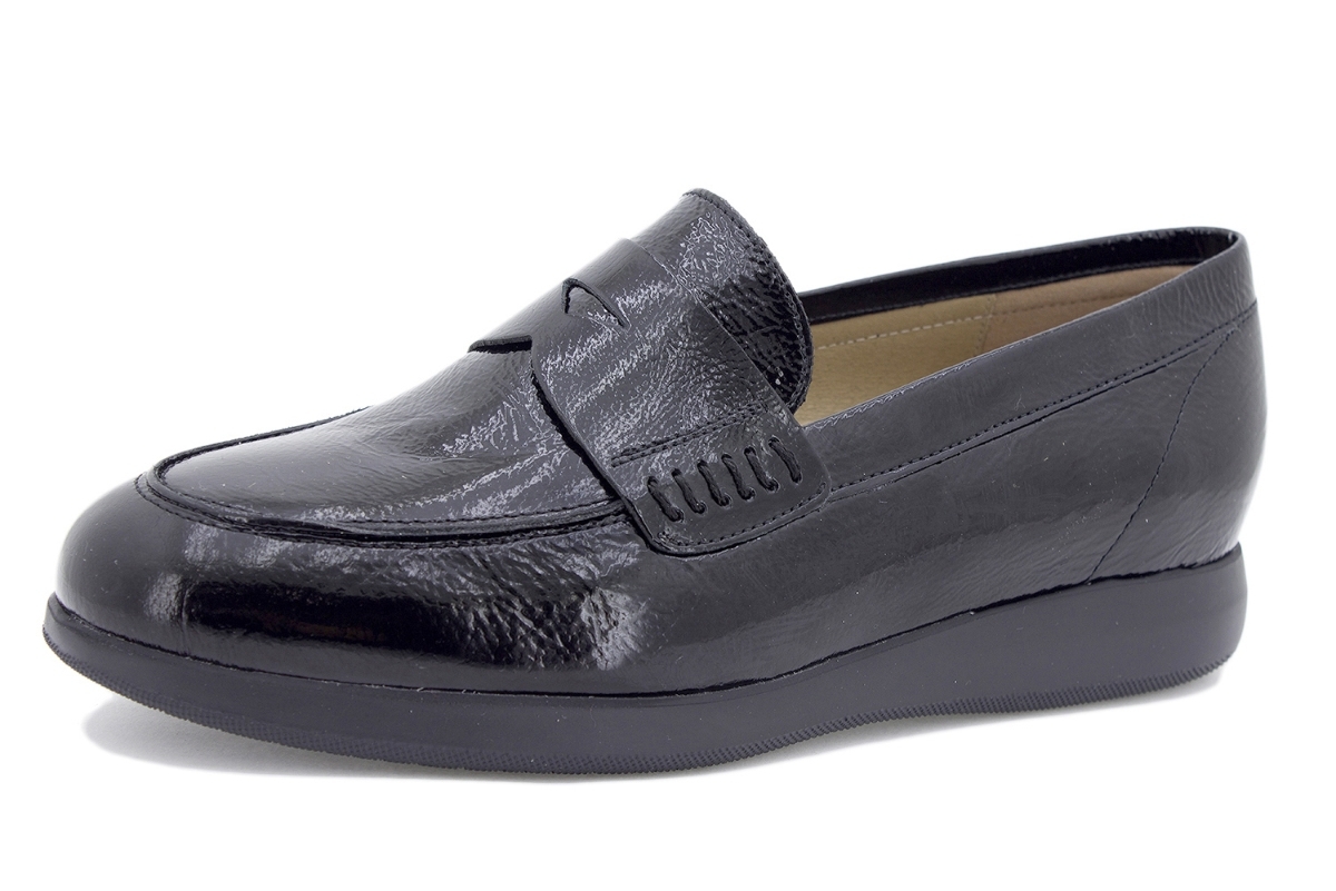 Mocasín Charol Negro 235544