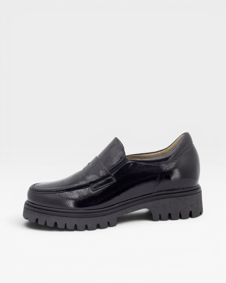 Mocasín Charol Negro 235629