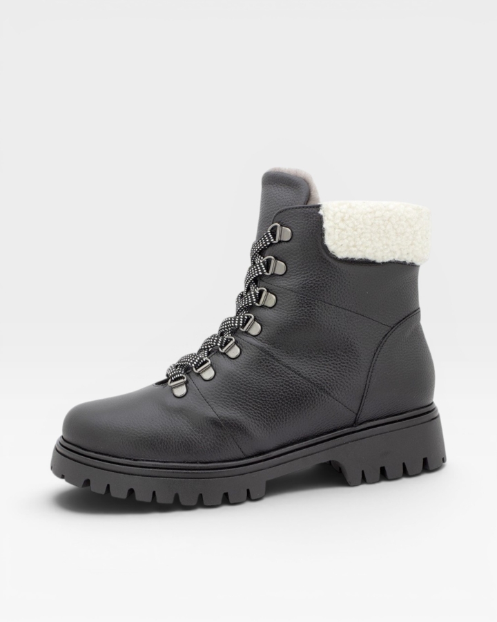 Botín Piel Negro 235690