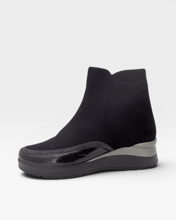 Botín Charol Negro 235741