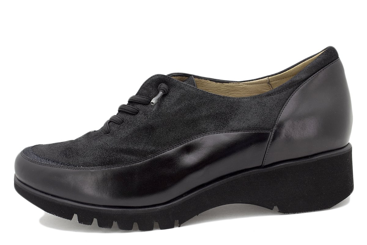 Zapato Cordón Piel Negro 235926