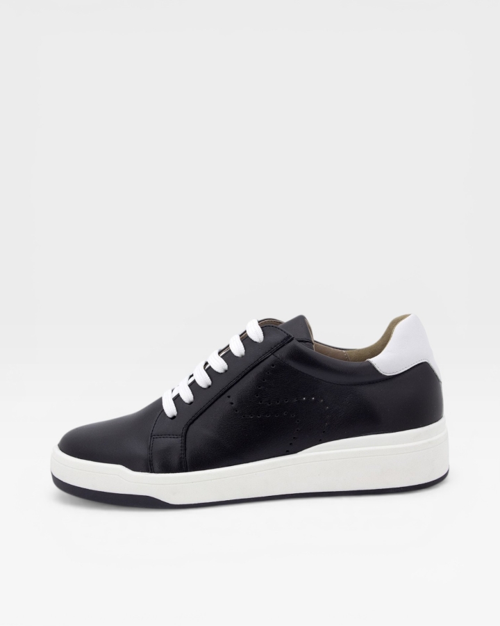 Sneaker Piel Negro 240655