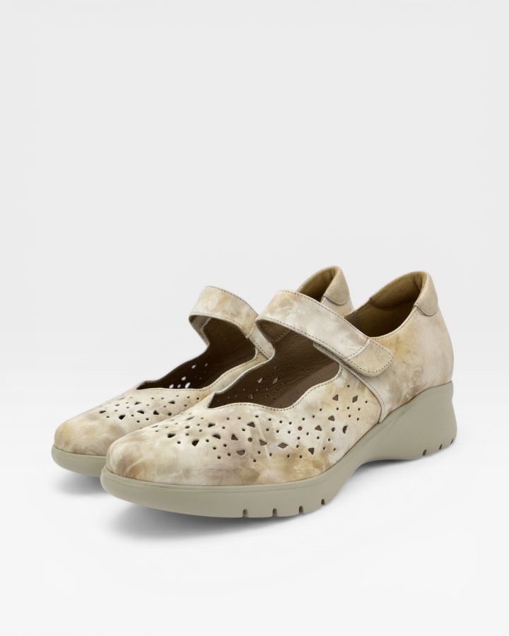 Mary-Jane Piel Beig 240953