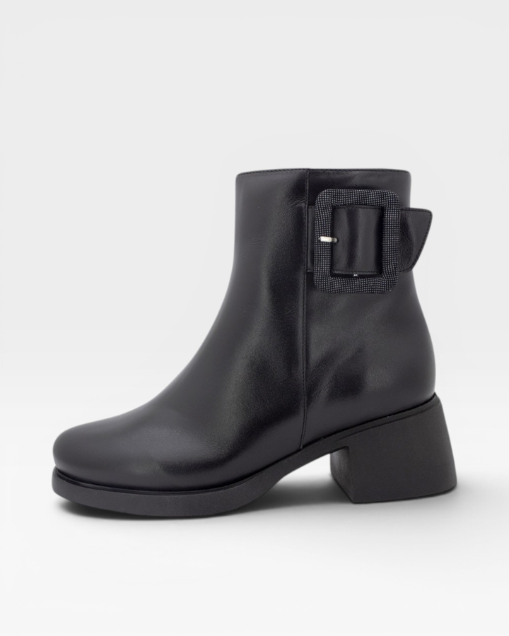 Botín Piel Negro 245385