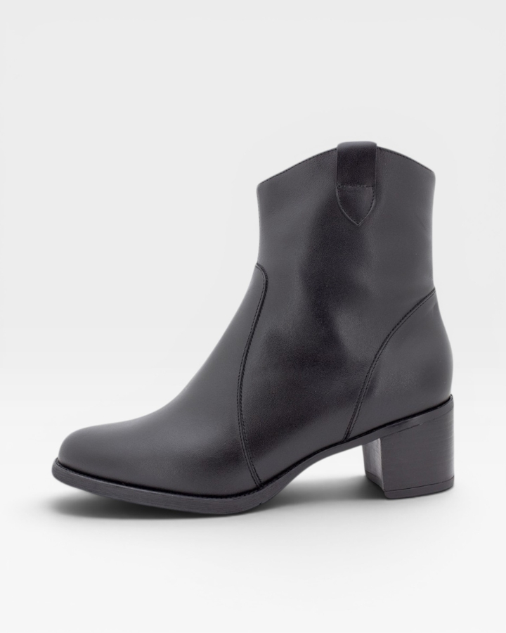 Botín Piel Negro 245449