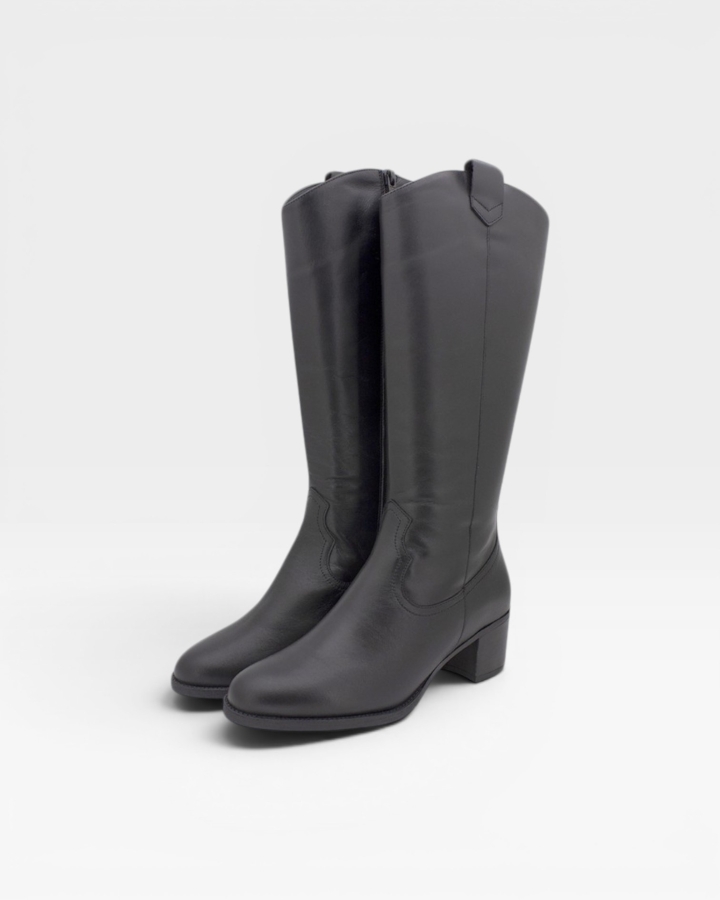 Bota Piel Negro 245460 L
