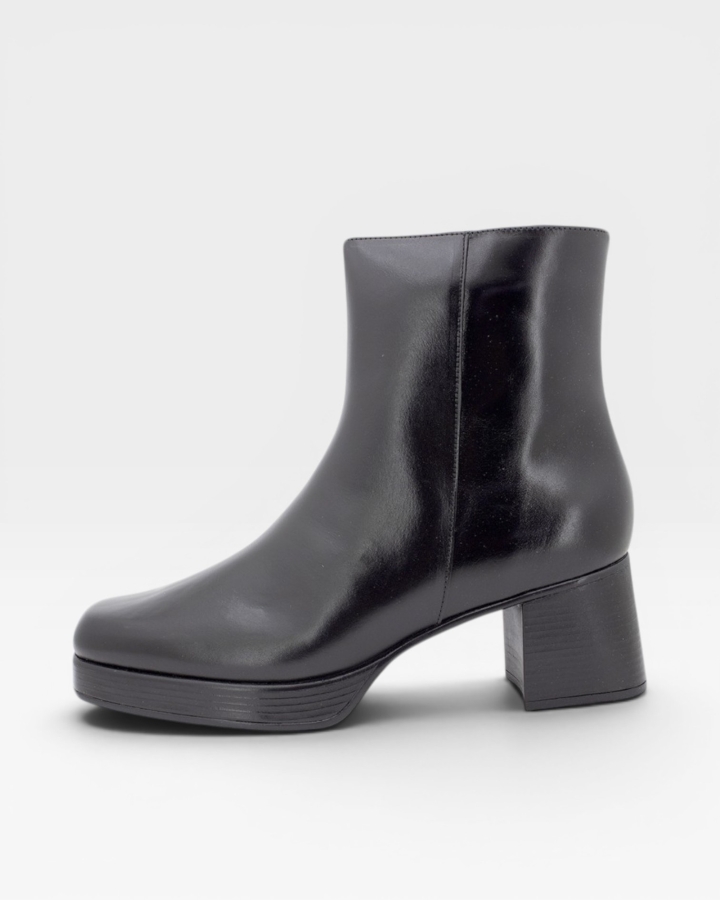 Botín Piel Negro 245503