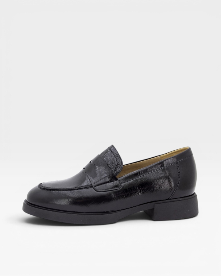 Mocasín Charol Negro 245544