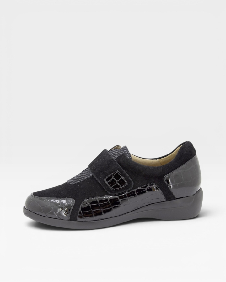 Zapato Tira Ajustable Coco Negro 245577