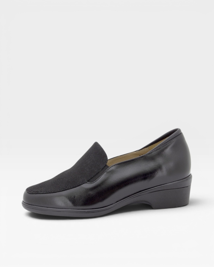 Mocasín Piel Negro 245610