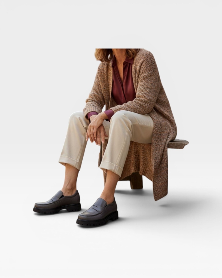 Mocasín Nacarado Caoba 245629