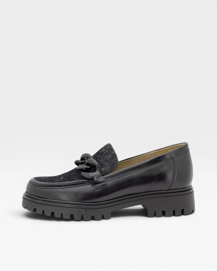 Mocasín Piel Negro 245630