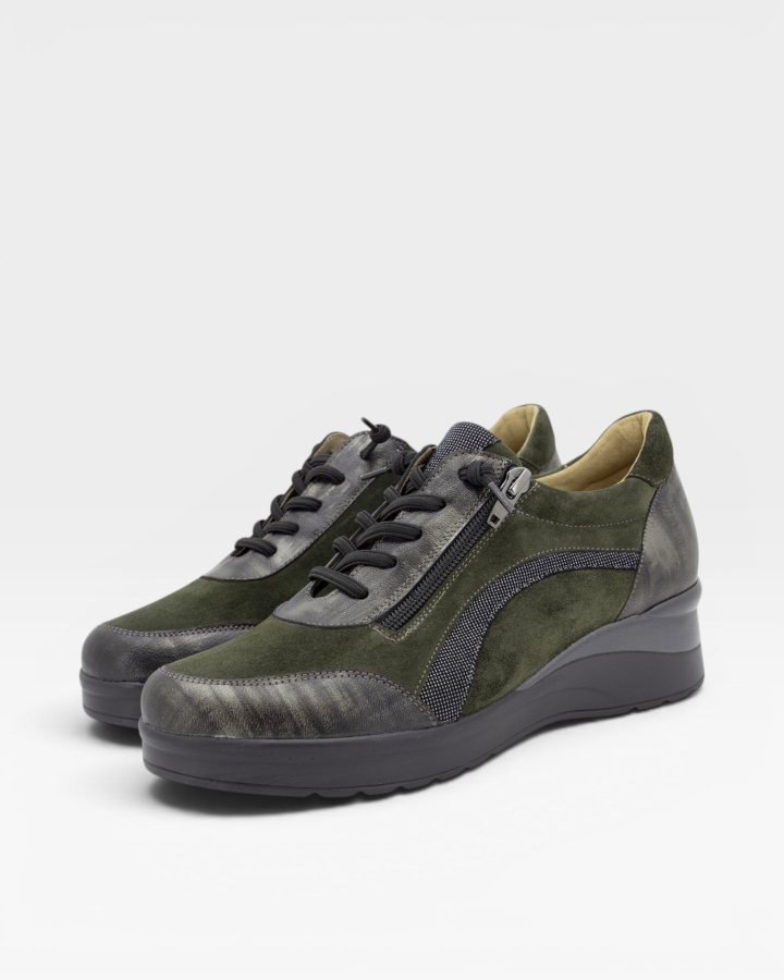 Zapato Cordón Metal Grafito 245751