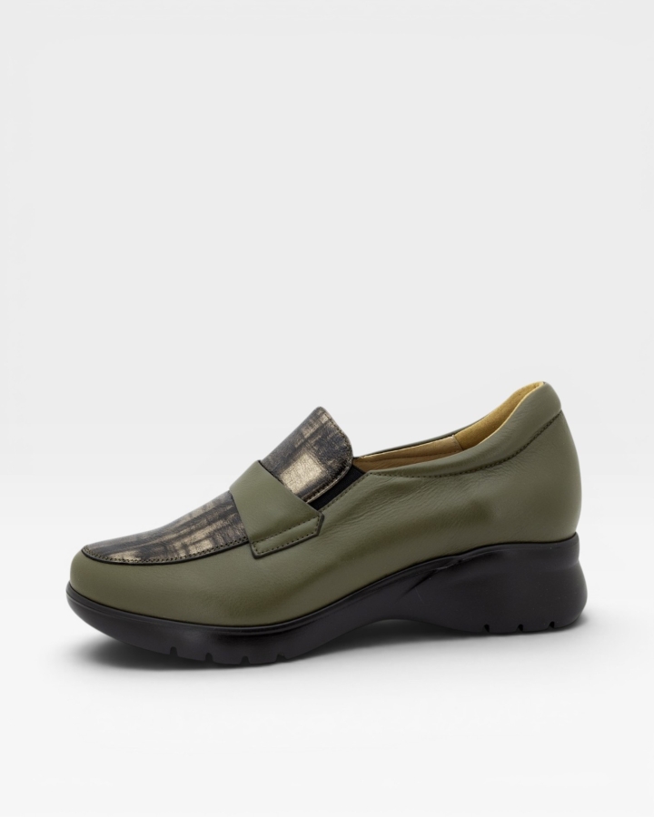 Mocasín Piel Caqui 245854