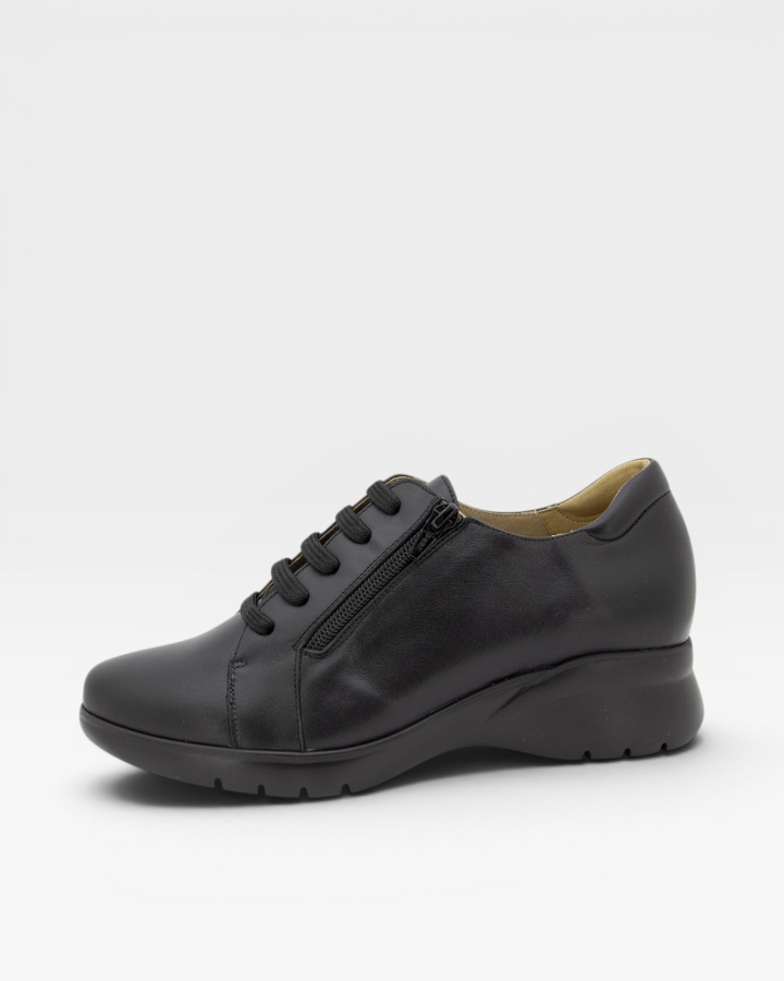 Zapato Cordón Piel Negro 245855