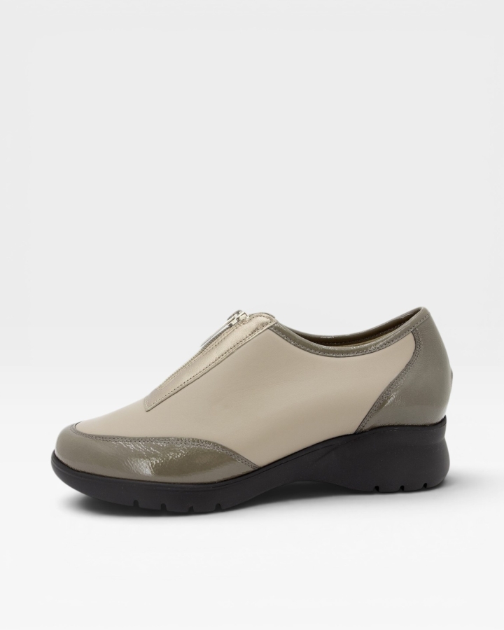 Abotinado Charol Taupe 245859
