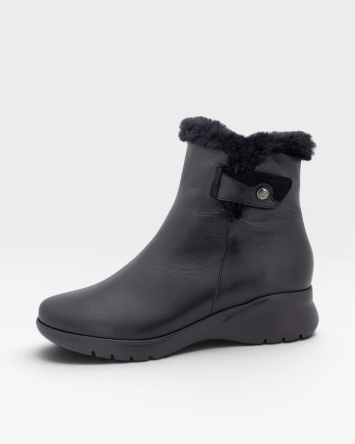 Botín Piel Negro 245874