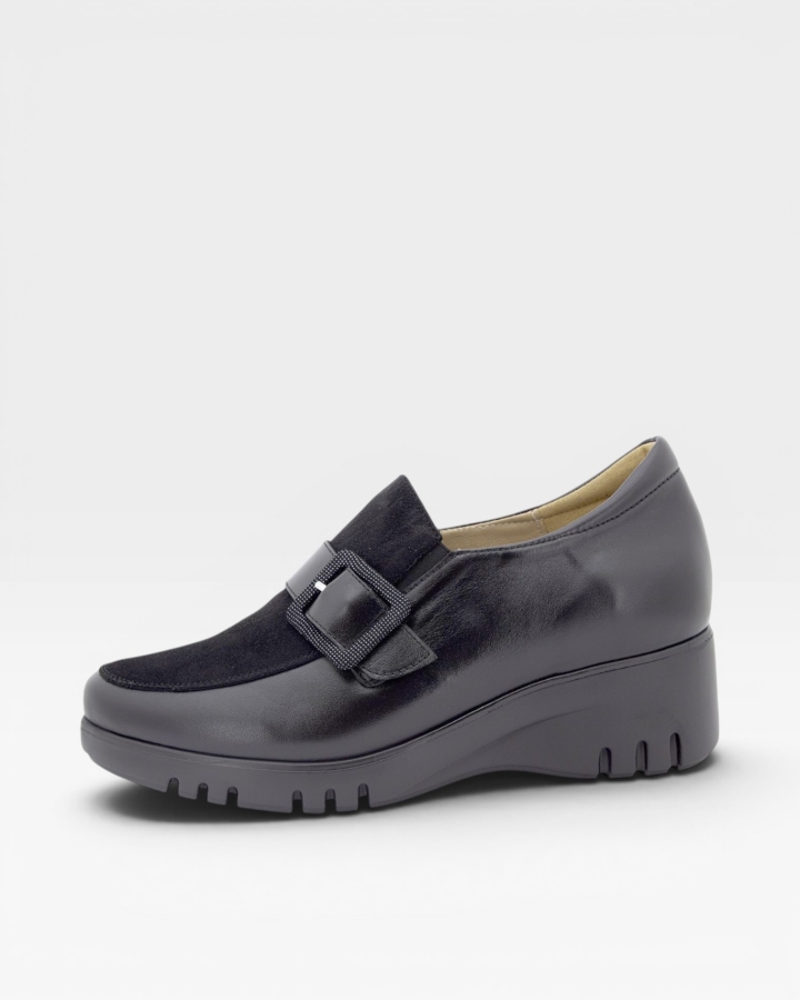 Mocasín Piel Negro 245928