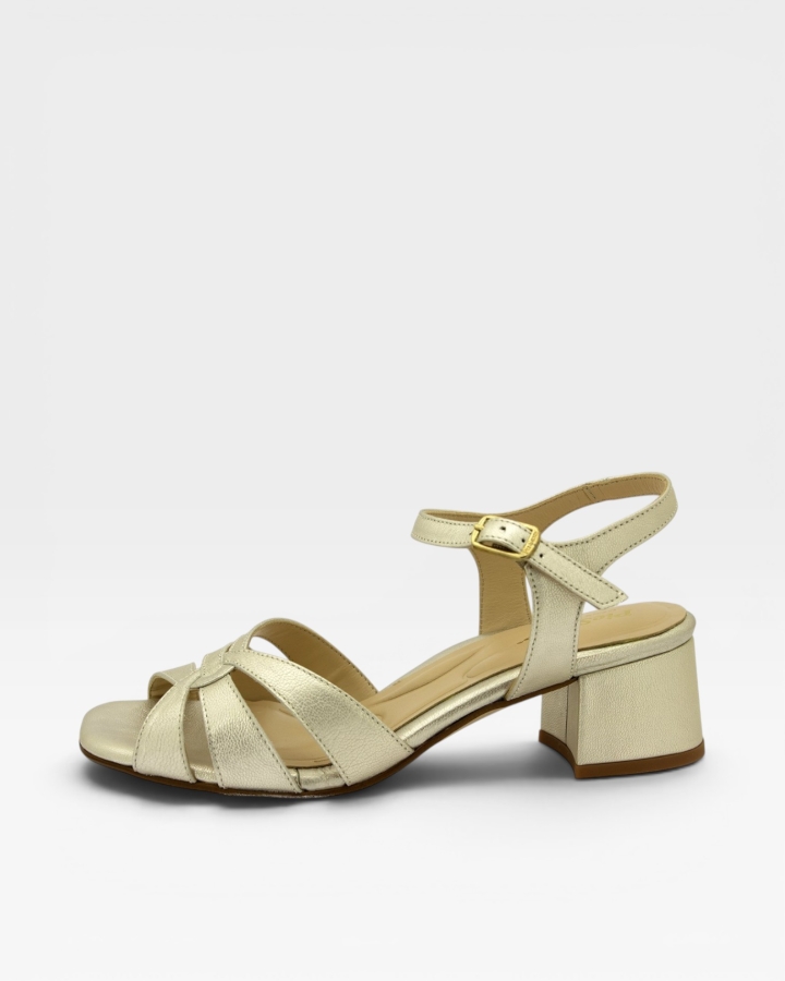 Sandalia Tacón Metal Cava 250277