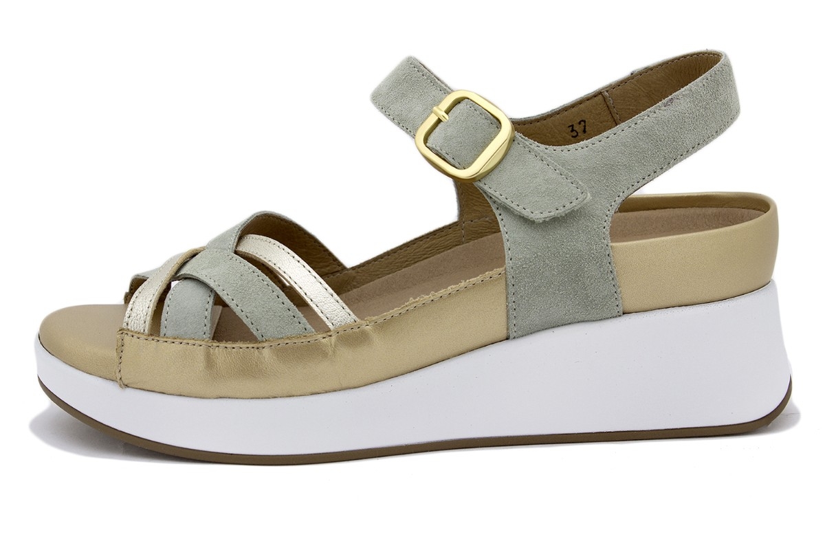 Sandalia Plantilla Extraíble Metal Cava 250384