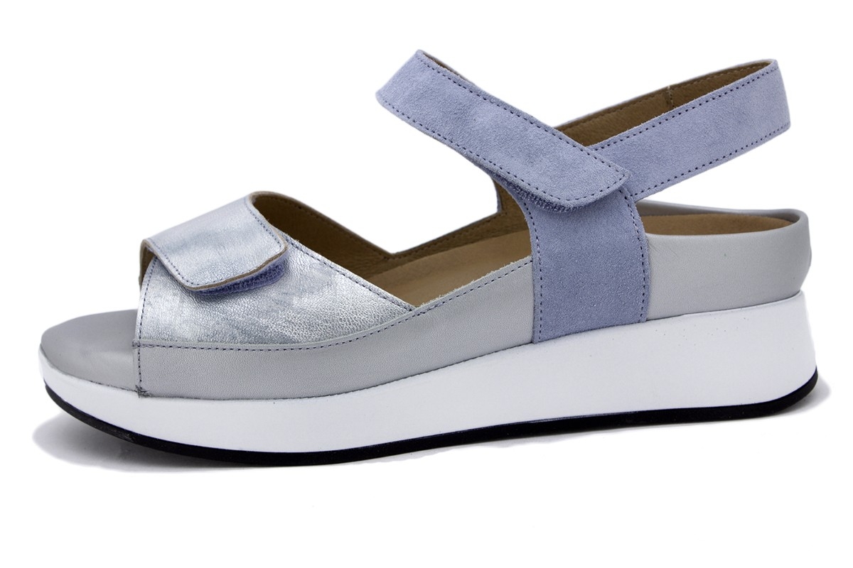 Sandalia Plantilla Extraíble Metal Jeans 250422