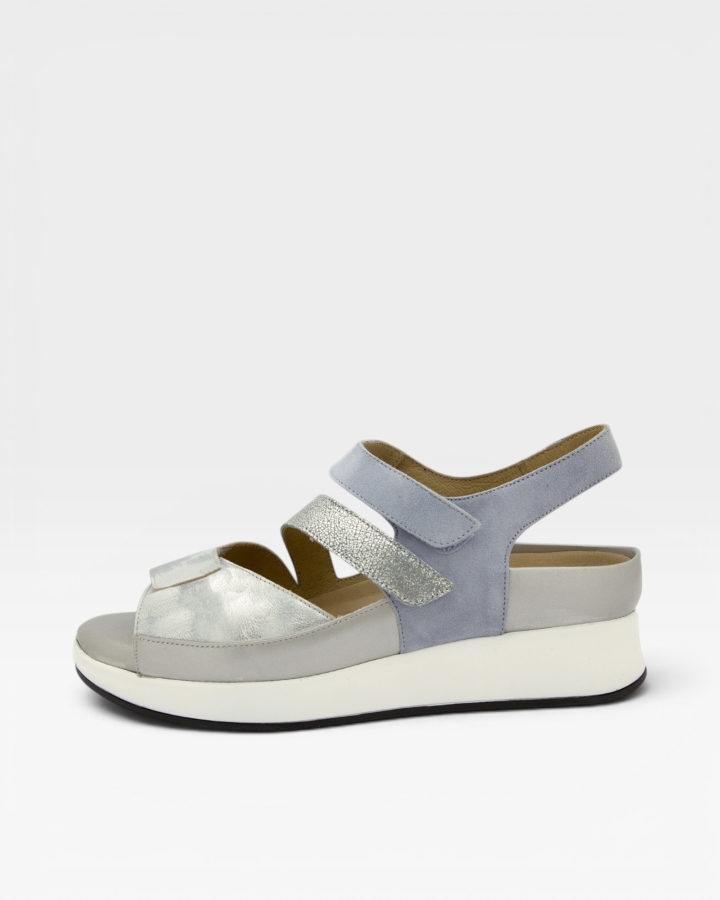 Sandalia Plantilla Extraíble Metal Jeans 250423