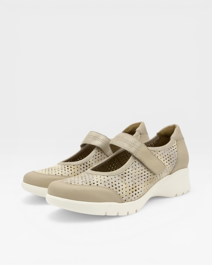 Mary-Jane Piel Beig 250657