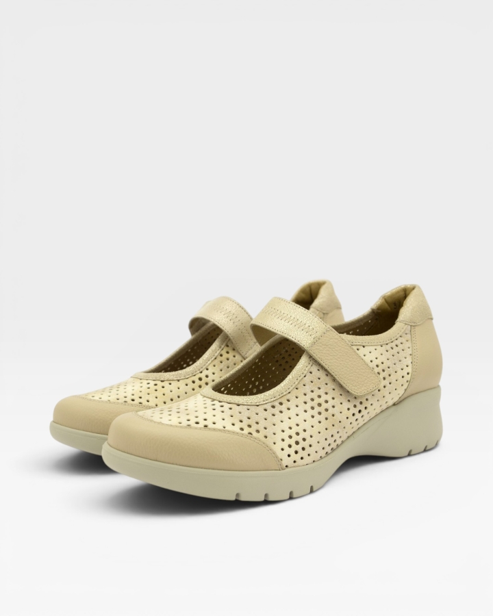 Mary-Jane Piel Beig 250657