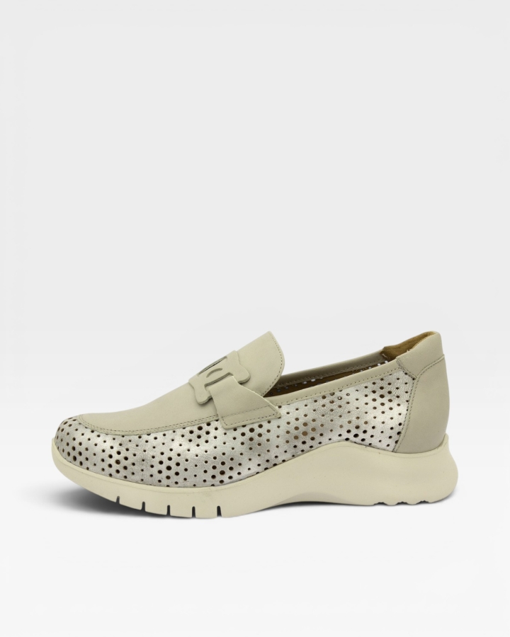 Mocasín Metal Perla 250718