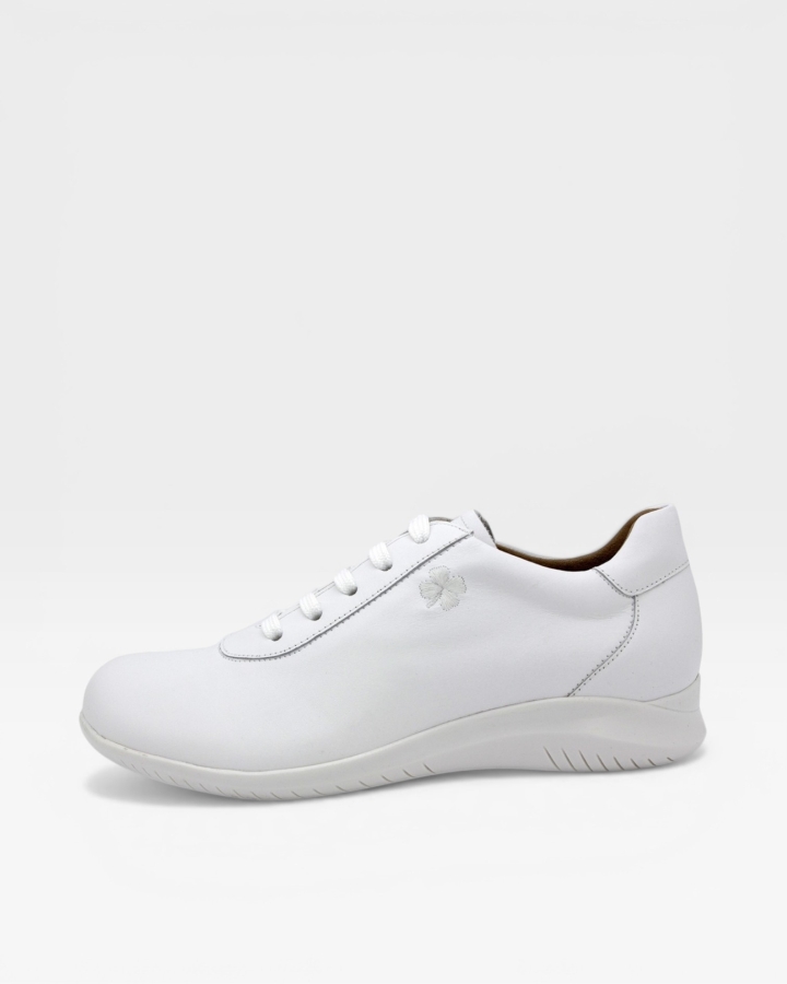 Zapato Respetuoso Piel Blanco 250901