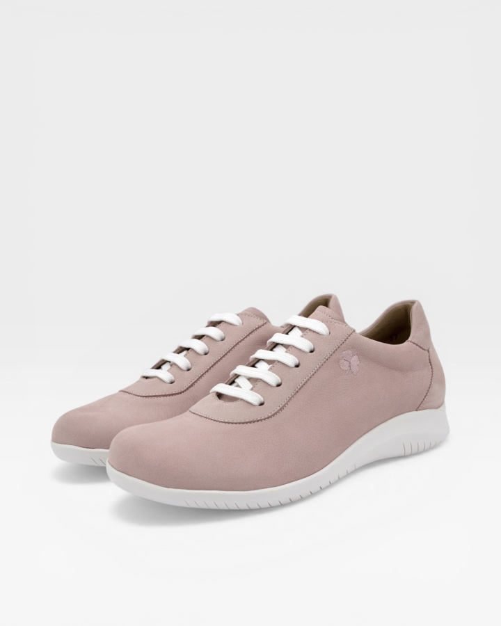 Zapato Respetuoso Nobuck Rosa 250901