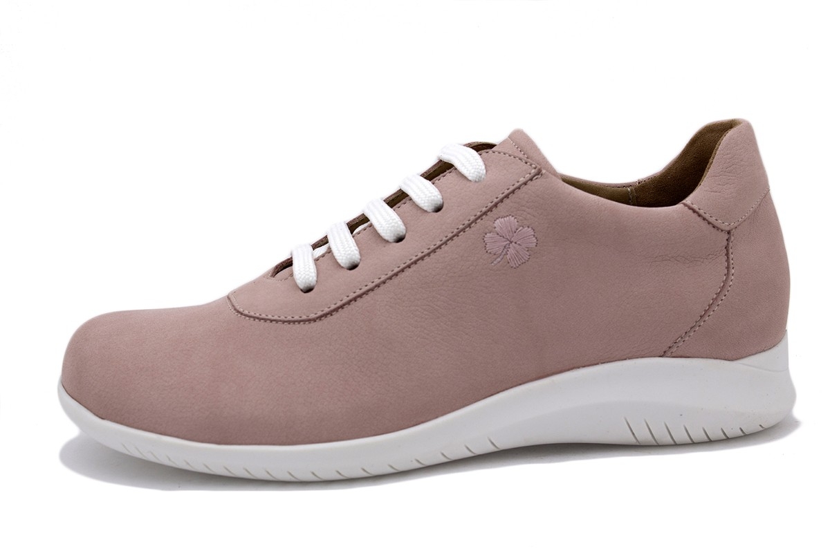 Zapato Respetuoso Piel Rosa 250901